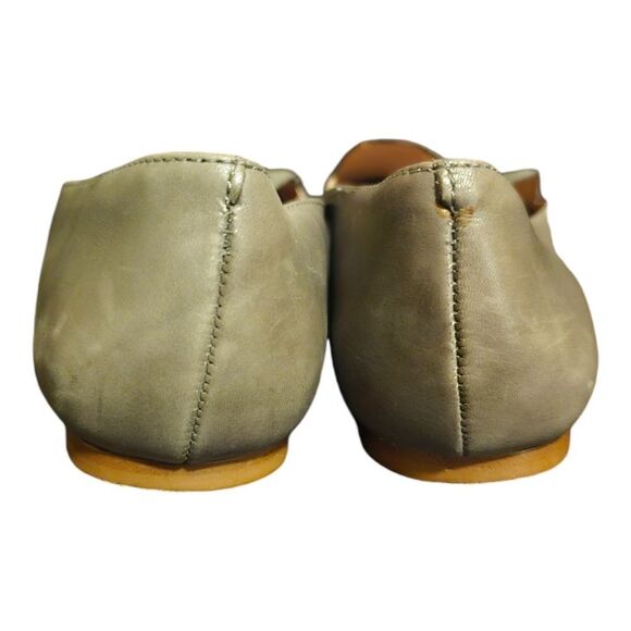 MADEWELL Smoked Graphite Taupe Calf Hair Slip-On Loafers - Size 7 - Picture 4 of 10